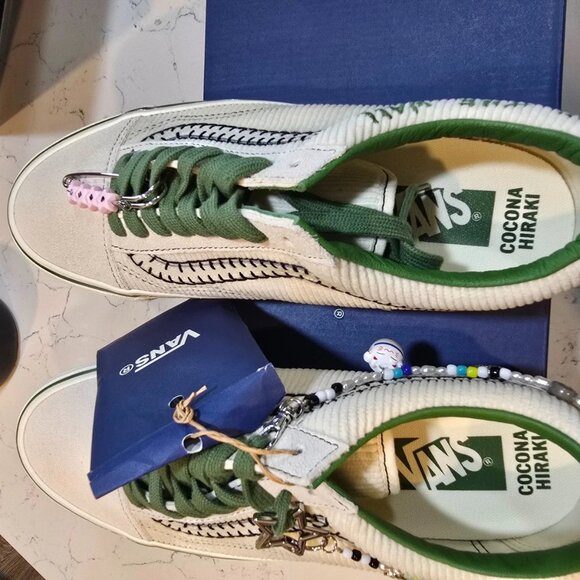 VANS x Cocona Hiraki Premium Old Skool VN000EGYCRM MENS SIZE 10 NEW SOLD OUT - Picture 3 of 15